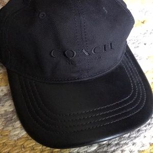 Leather + Cotton Coach Baseball Hat Adjustable